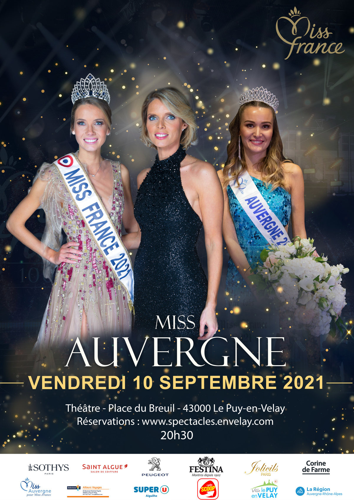 Actualités Election de Miss Auvergne en Facebook live Actualité